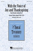 cover for With the Voice of Joy and Thanksgiving