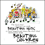 cover for Beautiful Music, Beautiful Children Print