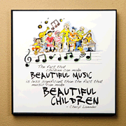 cover for Beautiful Music, Beautiful Children Print