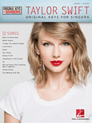 cover for Taylor Swift - Original Keys for Singers