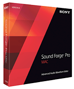 cover for Sound Forge Pro for Mac - Version 2.5
