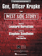 cover for Gee, Officer Krupke (from West Side Story)