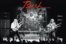 cover for Rush - Hemispheres - Wall Poster