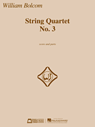 cover for String Quartet No. 3