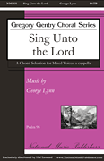 cover for Sing unto the Lord