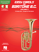 cover for Easy Carols for Baritone B.C. - Vol. 2