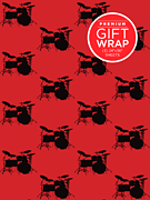 cover for Hal Leonard Wrapping Paper - Drumset Theme