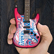 cover for Los Angeles Clippers 10 Collectible Mini Guitar