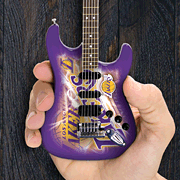 cover for Los Angeles Lakers 10 Collectible Mini Guitar