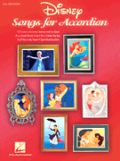 cover for Disney Songs for Accordion - 3rd Edition