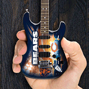 cover for Chicago Bears 10 Collectible Mini Guitar