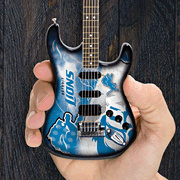 cover for Detroit Lions 10 Collectible Mini Guitar