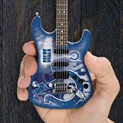 cover for Indianapolis Colts 10 Collectible Mini Guitar