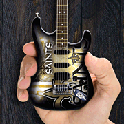 cover for New Orleans Saints 10 Collectible Mini Guitar