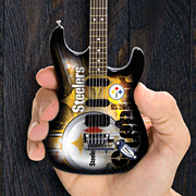 cover for Pittsburgh Steelers 10 Collectible Mini Guitar