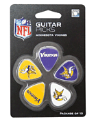 cover for Minnesota Vikings Guitar Picks