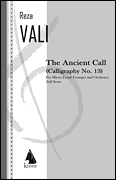 cover for The Ancient Call: Calligraphy No. 13 for Trumpet and Orchestra
