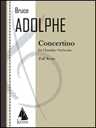 cover for Concertino for Chamber Orchestra - Full Score
