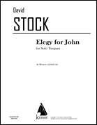 cover for Elegy for John for Solo Timpani