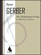 cover for Five Shakespeare Songs for Soprano and Piano