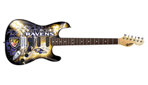 cover for Baltimore Ravens Northender Guitar