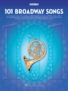 cover for 101 Broadway Songs for Horn