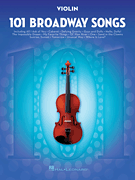 cover for 101 Broadway Songs for Violin