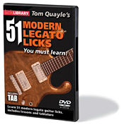 cover for 51 Modern Legato Licks You Must Learn