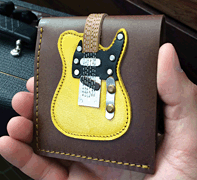 cover for Blonde Electric Guitar Wallet
