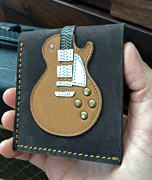 cover for Honey Burst Single Cutaway Electric Guitar Wallet