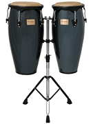 cover for Metallic Blue Supremo Congas With Double Stand