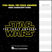 cover for Star Wars: The Force Awakens - Manuscript Paper