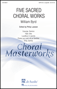 cover for Five Sacred Choral Works