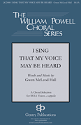 cover for I Sing that My Voice May be Heard