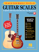 cover for Teach Yourself to Play Guitar Scales