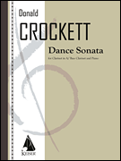 cover for Dance Sonata for Clarinet in a (And Bass Clarinet) and Piano