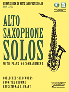 cover for Rubank Book of Alto Saxophone Solos - Easy Level