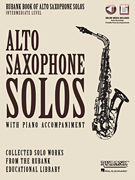 cover for Rubank Book of Alto Saxophone Solos - Intermediate Level