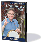 cover for Bluegrass Banjo Licks-Ercises® - DVD 1: Scruggs Style