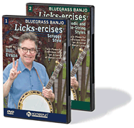 cover for Bluegrass Banjo Licks-Ercises® - 2-DVD Set