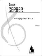 cover for String Quartet No. 6 - Full Score