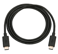 cover for USB-C Cable 3ft in Black