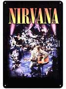 cover for Nirvana Tin Sign - MTV