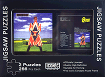 cover for David Bowie Earthling Jigsaw Puzzles