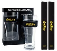 cover for Sublime 2-Pack Slap Band Pint Size Glassware