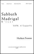 cover for Sabbath Madrigal