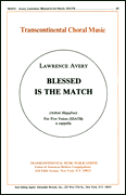 cover for Blessed Is The Match (ashrei Hagafrur)