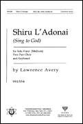 cover for Shiru L'adonai (Sing to God)