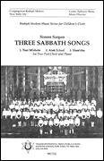 cover for Three Sabbath Songs