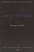 cover for Meditation (May The Words)